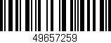 Código de barras (EAN, GTIN, SKU, ISBN): '49657259'