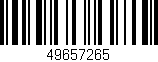 Código de barras (EAN, GTIN, SKU, ISBN): '49657265'