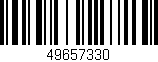 Código de barras (EAN, GTIN, SKU, ISBN): '49657330'