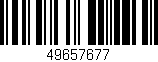 Código de barras (EAN, GTIN, SKU, ISBN): '49657677'