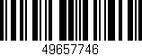 Código de barras (EAN, GTIN, SKU, ISBN): '49657746'