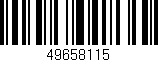 Código de barras (EAN, GTIN, SKU, ISBN): '49658115'