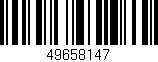 Código de barras (EAN, GTIN, SKU, ISBN): '49658147'