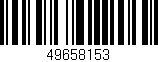Código de barras (EAN, GTIN, SKU, ISBN): '49658153'