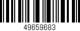 Código de barras (EAN, GTIN, SKU, ISBN): '49659683'