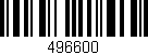 Código de barras (EAN, GTIN, SKU, ISBN): '496600'
