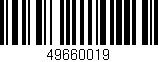 Código de barras (EAN, GTIN, SKU, ISBN): '49660019'