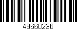 Código de barras (EAN, GTIN, SKU, ISBN): '49660236'