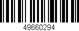 Código de barras (EAN, GTIN, SKU, ISBN): '49660294'
