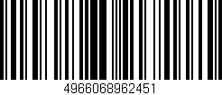Código de barras (EAN, GTIN, SKU, ISBN): '4966068962451'