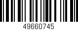 Código de barras (EAN, GTIN, SKU, ISBN): '49660745'