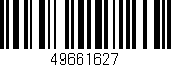 Código de barras (EAN, GTIN, SKU, ISBN): '49661627'