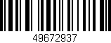 Código de barras (EAN, GTIN, SKU, ISBN): '49672937'