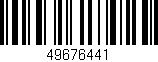 Código de barras (EAN, GTIN, SKU, ISBN): '49676441'