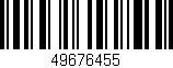 Código de barras (EAN, GTIN, SKU, ISBN): '49676455'