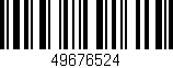 Código de barras (EAN, GTIN, SKU, ISBN): '49676524'