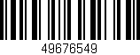 Código de barras (EAN, GTIN, SKU, ISBN): '49676549'