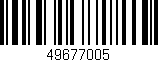 Código de barras (EAN, GTIN, SKU, ISBN): '49677005'