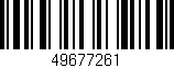 Código de barras (EAN, GTIN, SKU, ISBN): '49677261'