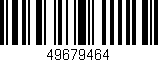 Código de barras (EAN, GTIN, SKU, ISBN): '49679464'