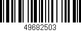 Código de barras (EAN, GTIN, SKU, ISBN): '49682503'