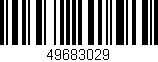 Código de barras (EAN, GTIN, SKU, ISBN): '49683029'