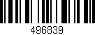Código de barras (EAN, GTIN, SKU, ISBN): '496839'