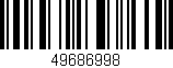 Código de barras (EAN, GTIN, SKU, ISBN): '49686998'