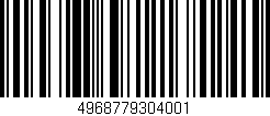 Código de barras (EAN, GTIN, SKU, ISBN): '4968779304001'