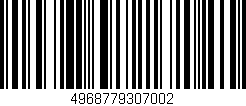 Código de barras (EAN, GTIN, SKU, ISBN): '4968779307002'