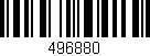 Código de barras (EAN, GTIN, SKU, ISBN): '496880'