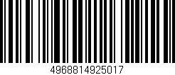 Código de barras (EAN, GTIN, SKU, ISBN): '4968814925017'