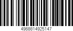 Código de barras (EAN, GTIN, SKU, ISBN): '4968814925147'
