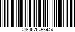 Código de barras (EAN, GTIN, SKU, ISBN): '4968878455444'