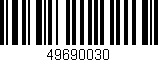 Código de barras (EAN, GTIN, SKU, ISBN): '49690030'