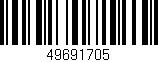 Código de barras (EAN, GTIN, SKU, ISBN): '49691705'