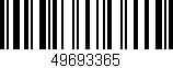 Código de barras (EAN, GTIN, SKU, ISBN): '49693365'