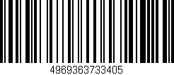 Código de barras (EAN, GTIN, SKU, ISBN): '4969363733405'
