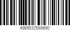 Código de barras (EAN, GTIN, SKU, ISBN): '4969532569880'