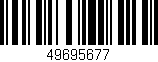 Código de barras (EAN, GTIN, SKU, ISBN): '49695677'