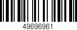 Código de barras (EAN, GTIN, SKU, ISBN): '49696961'