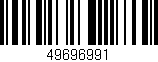 Código de barras (EAN, GTIN, SKU, ISBN): '49696991'
