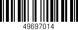 Código de barras (EAN, GTIN, SKU, ISBN): '49697014'