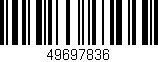 Código de barras (EAN, GTIN, SKU, ISBN): '49697836'