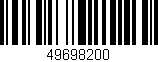 Código de barras (EAN, GTIN, SKU, ISBN): '49698200'