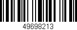 Código de barras (EAN, GTIN, SKU, ISBN): '49698213'