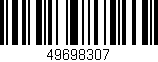 Código de barras (EAN, GTIN, SKU, ISBN): '49698307'