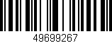 Código de barras (EAN, GTIN, SKU, ISBN): '49699267'