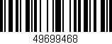 Código de barras (EAN, GTIN, SKU, ISBN): '49699468'