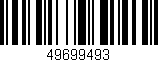 Código de barras (EAN, GTIN, SKU, ISBN): '49699493'